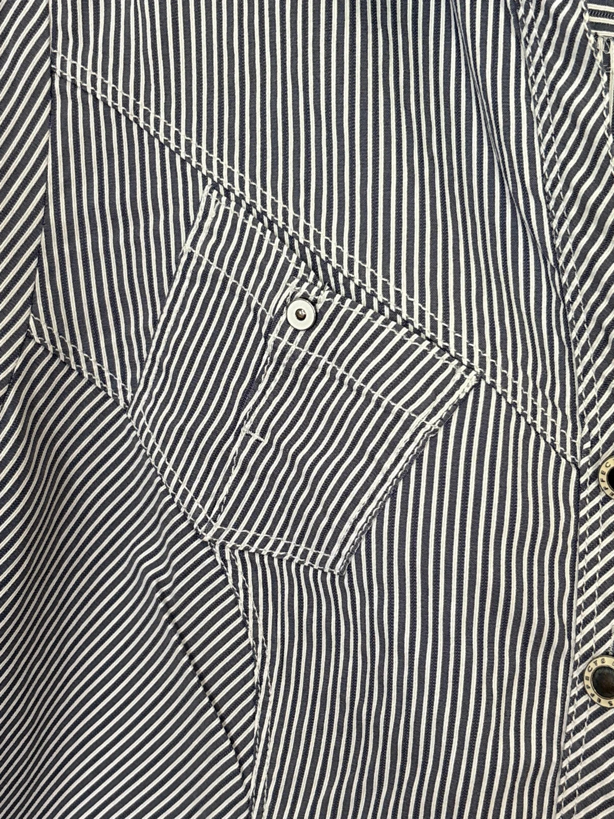 Camisa a rayas gris y blanca talla L Un día Ailleurs – photo 5